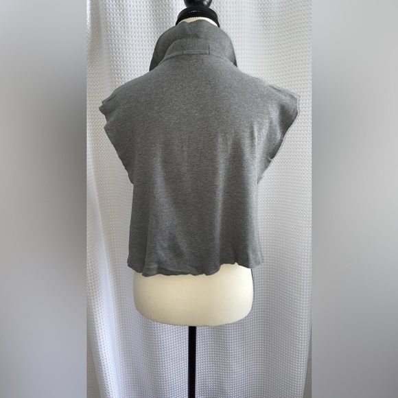 Women’s sleeveless cut off gray Ralph Lauren Polo crop top‎ size large - Picture 10 of 10